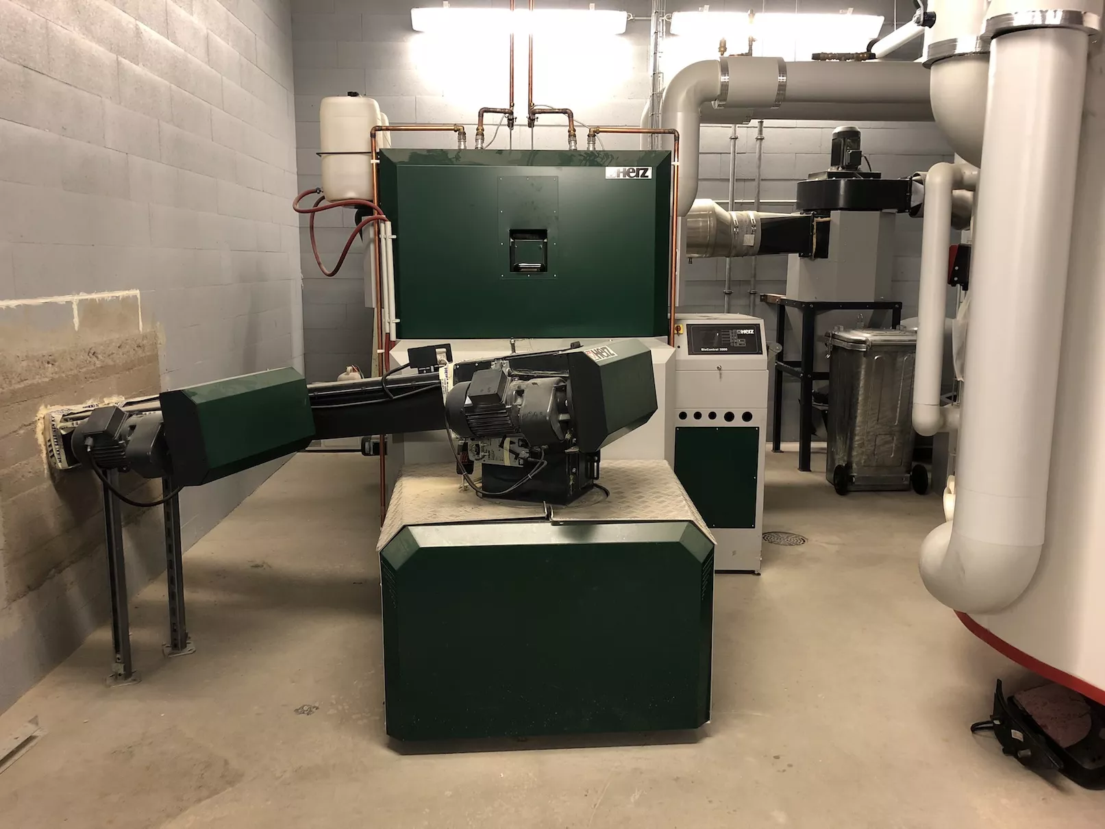 Pellettilämmitys 500 kW